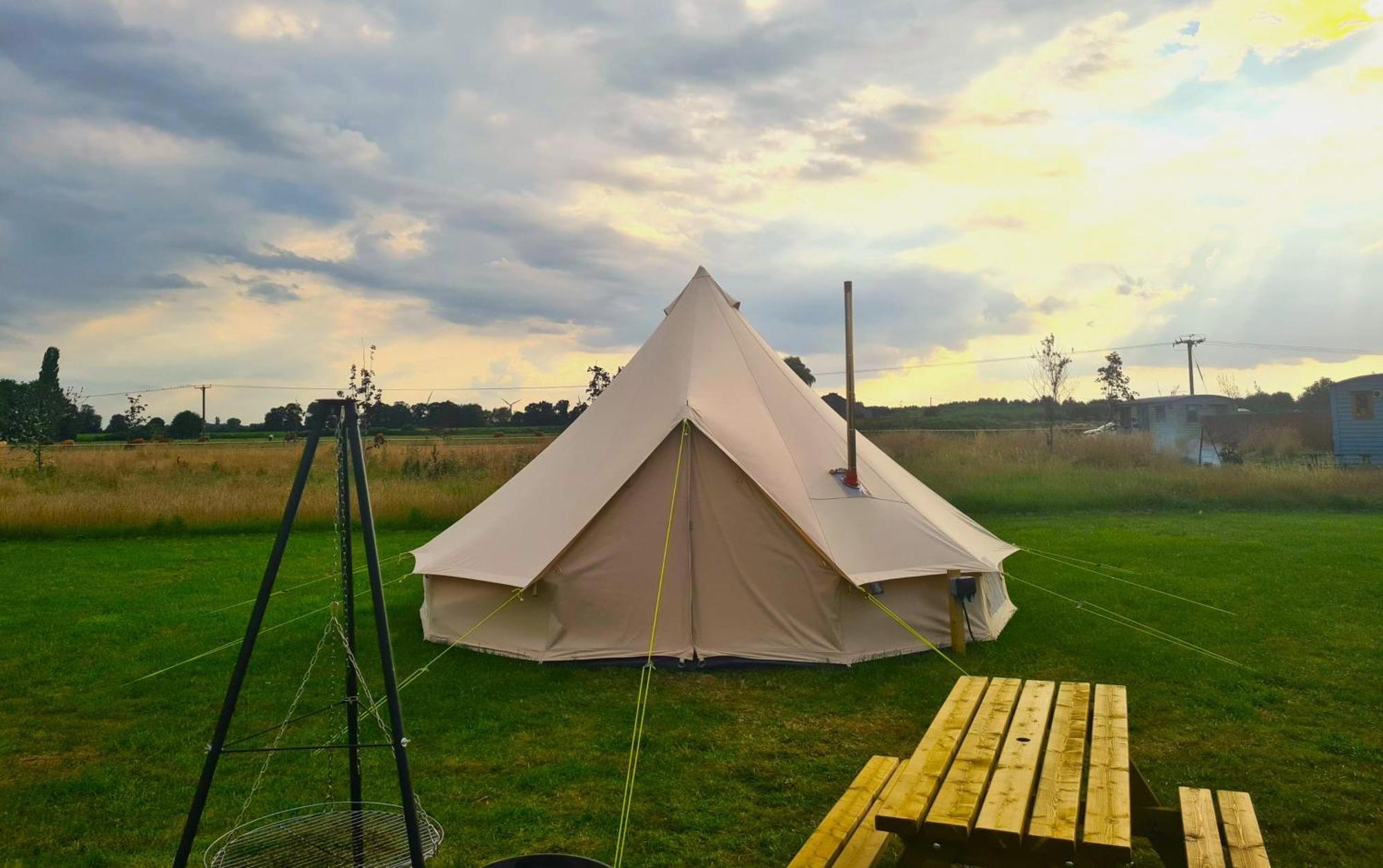 Vila Boyce Fen Farm Retreat Glamping & Fishery Wisbech Exteriér fotografie